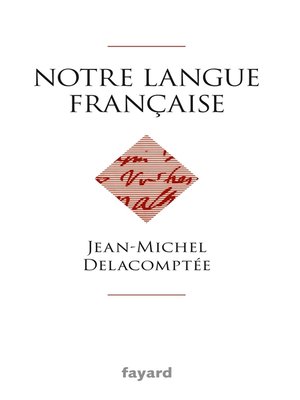 cover image of Notre langue française